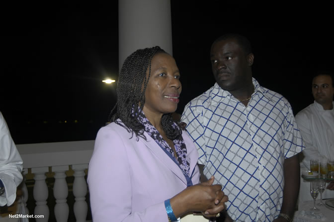 The Ritz Carlton Caribbean Cocktail Reception, Montego Bay - Caribbean MarketPlace 2005 by the Caribbean Hotel Association - Negril Travel Guide, Negril Jamaica WI - http://www.negriltravelguide.com - info@negriltravelguide.com...!