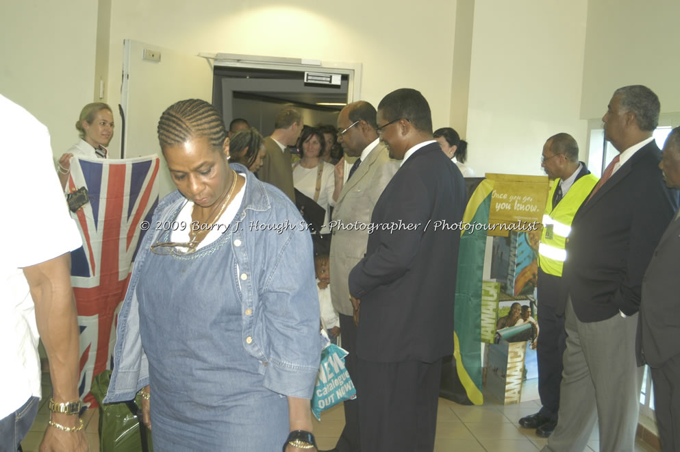  British Airways Inaugurates New Scheduled Service from London Gatwick Airport to Sangster International Airport, Montego Bay, Jamaica, Thursday, October 29, 2009 - Photographs by Barry J. Hough Sr. Photojournalist/Photograper - Photographs taken with a Nikon D70, D100, or D300 - Negril Travel Guide, Negril Jamaica WI - http://www.negriltravelguide.com - info@negriltravelguide.com...!